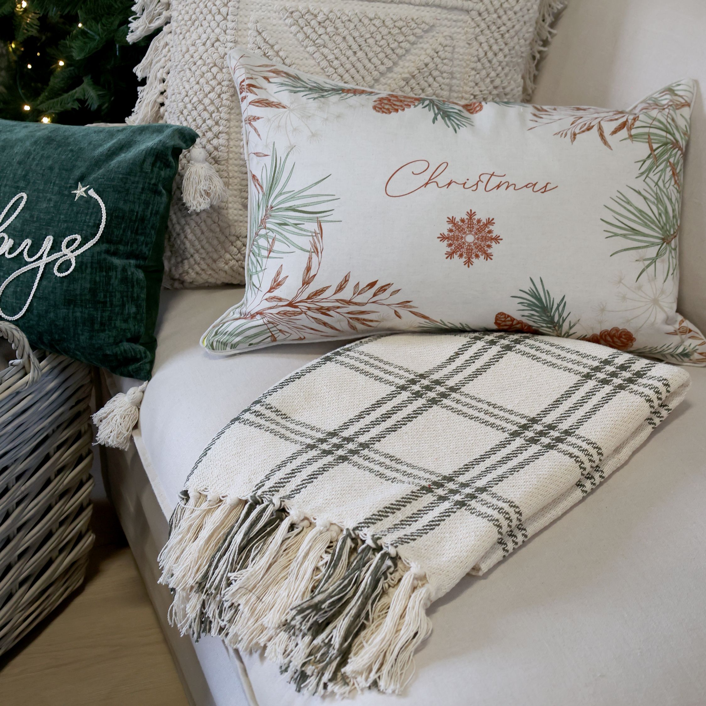 Zauberhaftes Plaid mit Karo