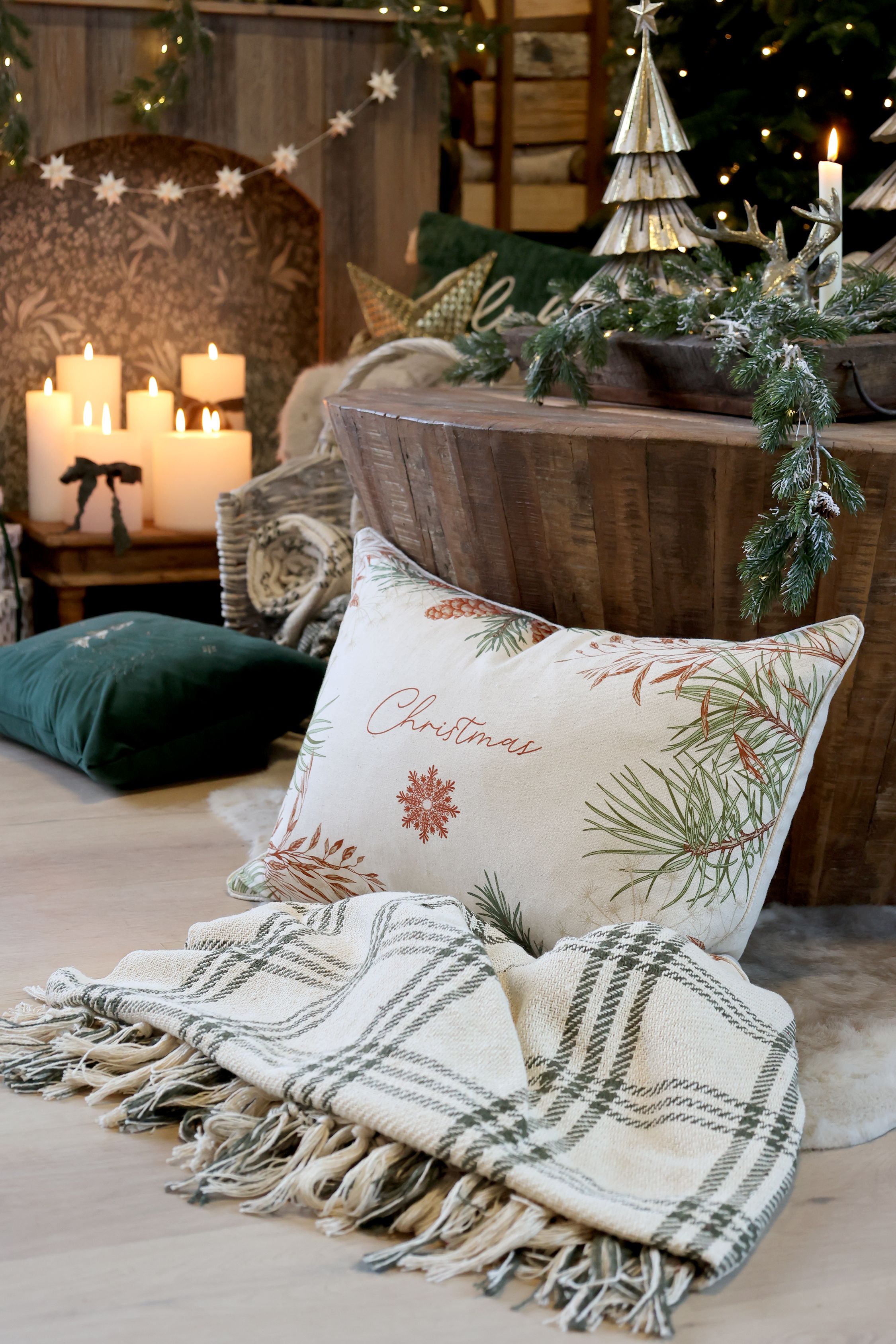 Zauberhaftes Plaid mit Karo