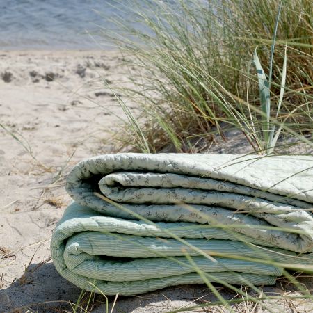 Quilt mit Blumen Chic Antique