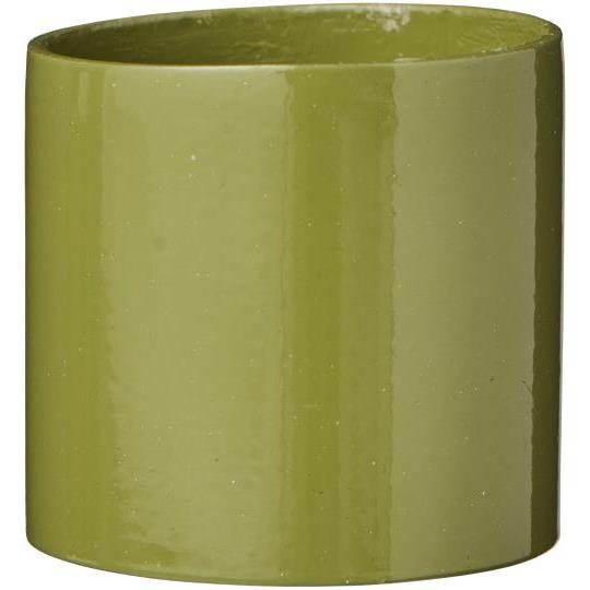 Kerzenhalter f/3,8 cm Kerze magnetisch olivengrün