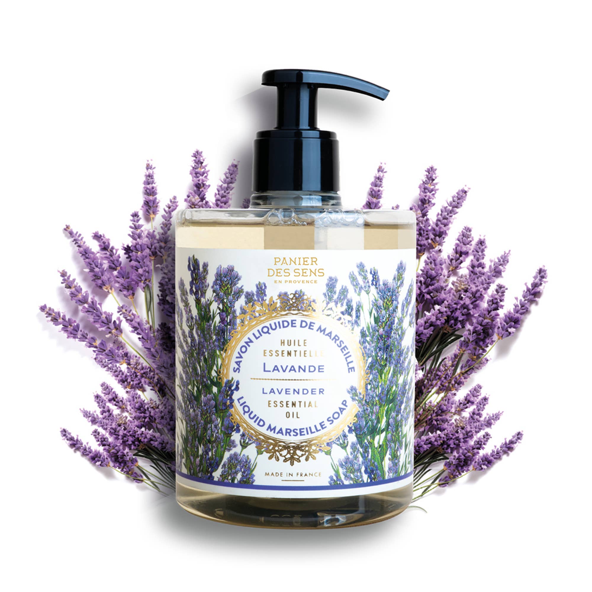 Flüssigseife aus Marseille 500 ml | Lavendel