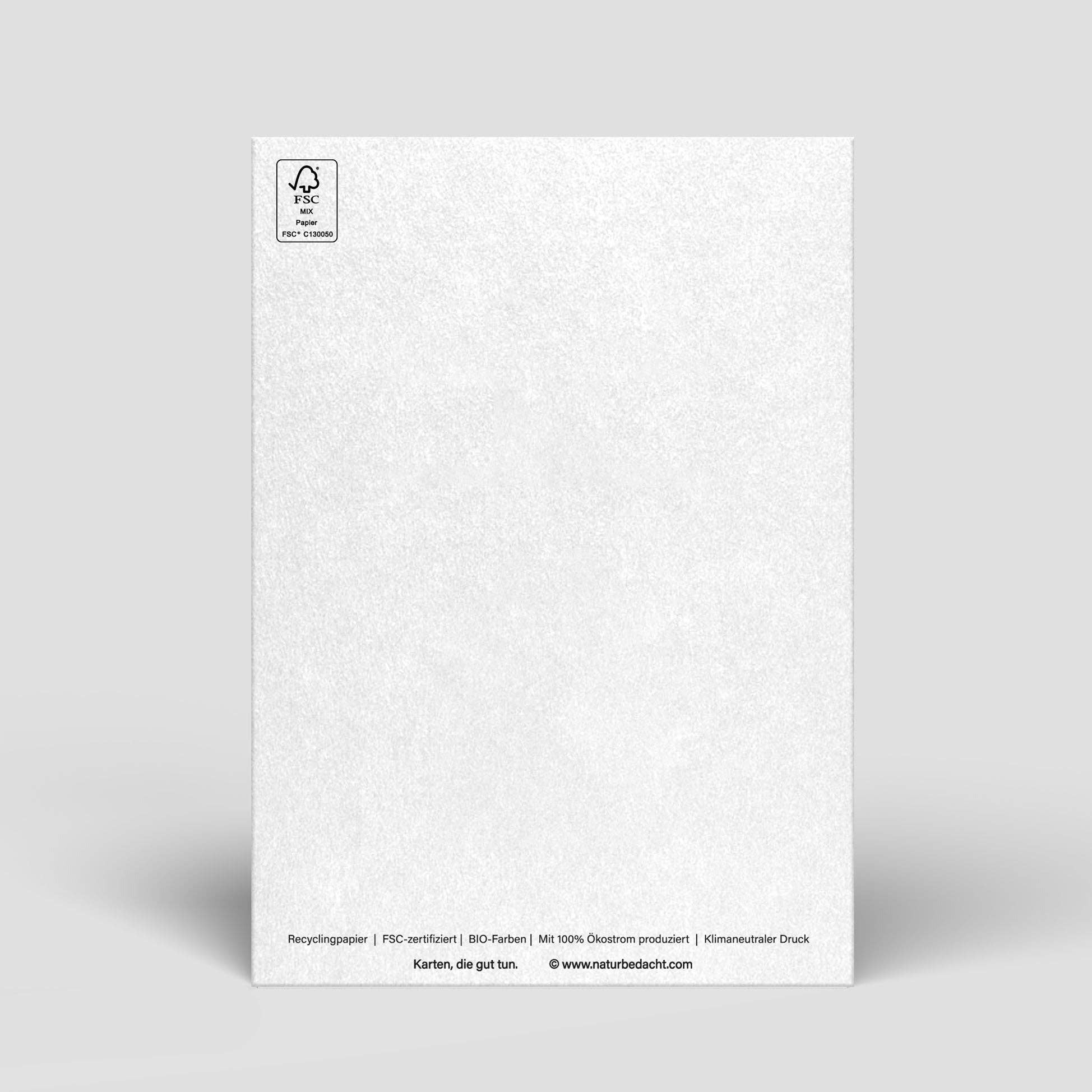 Postkarte - Dackel mit Herz - Nr. 309