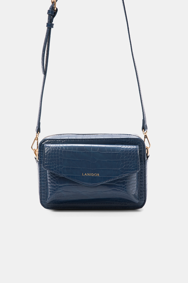 Crocodile-Effekt Umhänge Tasche (483834-47)