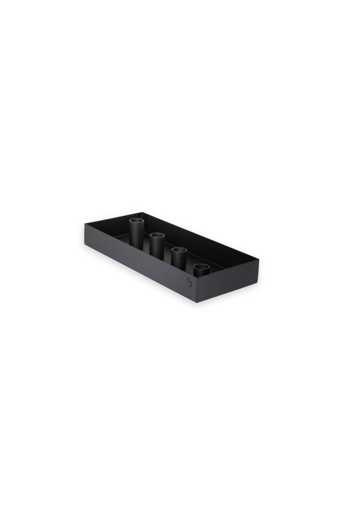Sund Kleiner schwarzer Kerzenständer mit magnetischen Kerzenhaltern Storefactory
