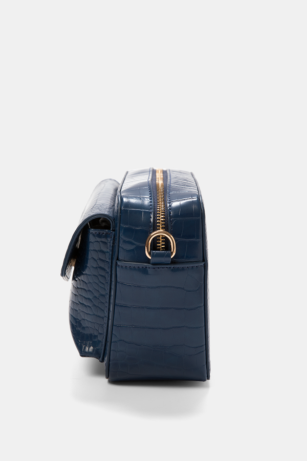 Crocodile-Effekt Umhänge Tasche (483834-47)