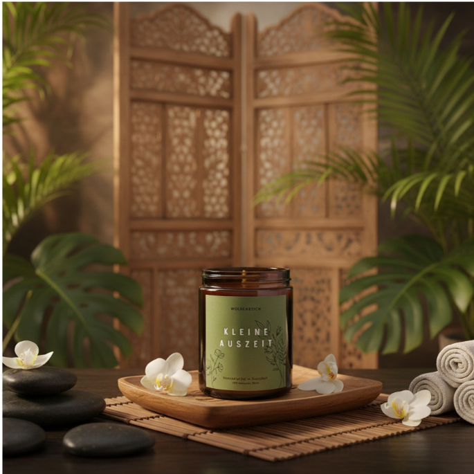 Kleine Auszeit | Spa | Duftkerze, Sojawachs