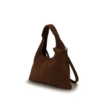 Malorie Wildleder Tasche braun