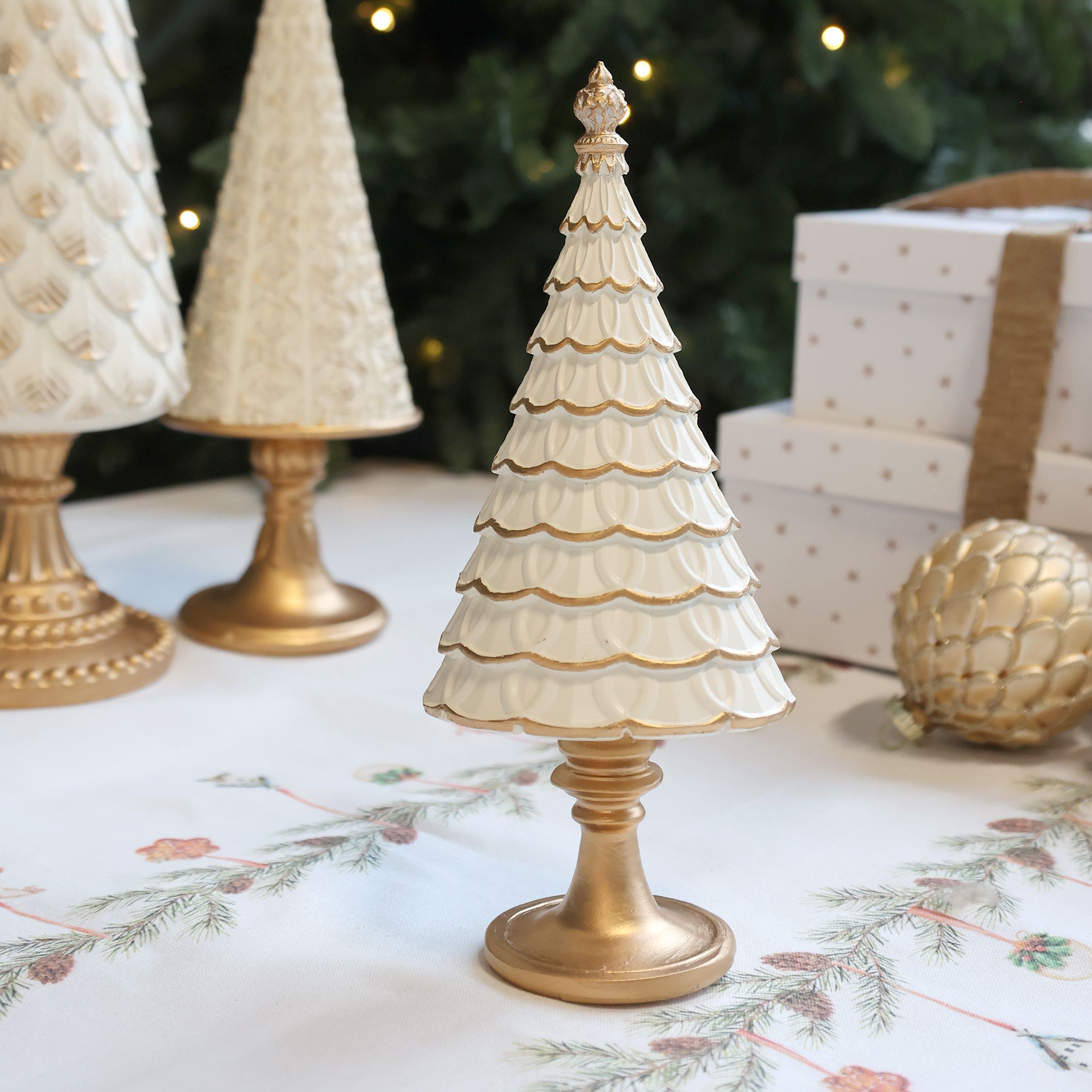 Noel Weihnachtsbaum antique creme Chick Antique