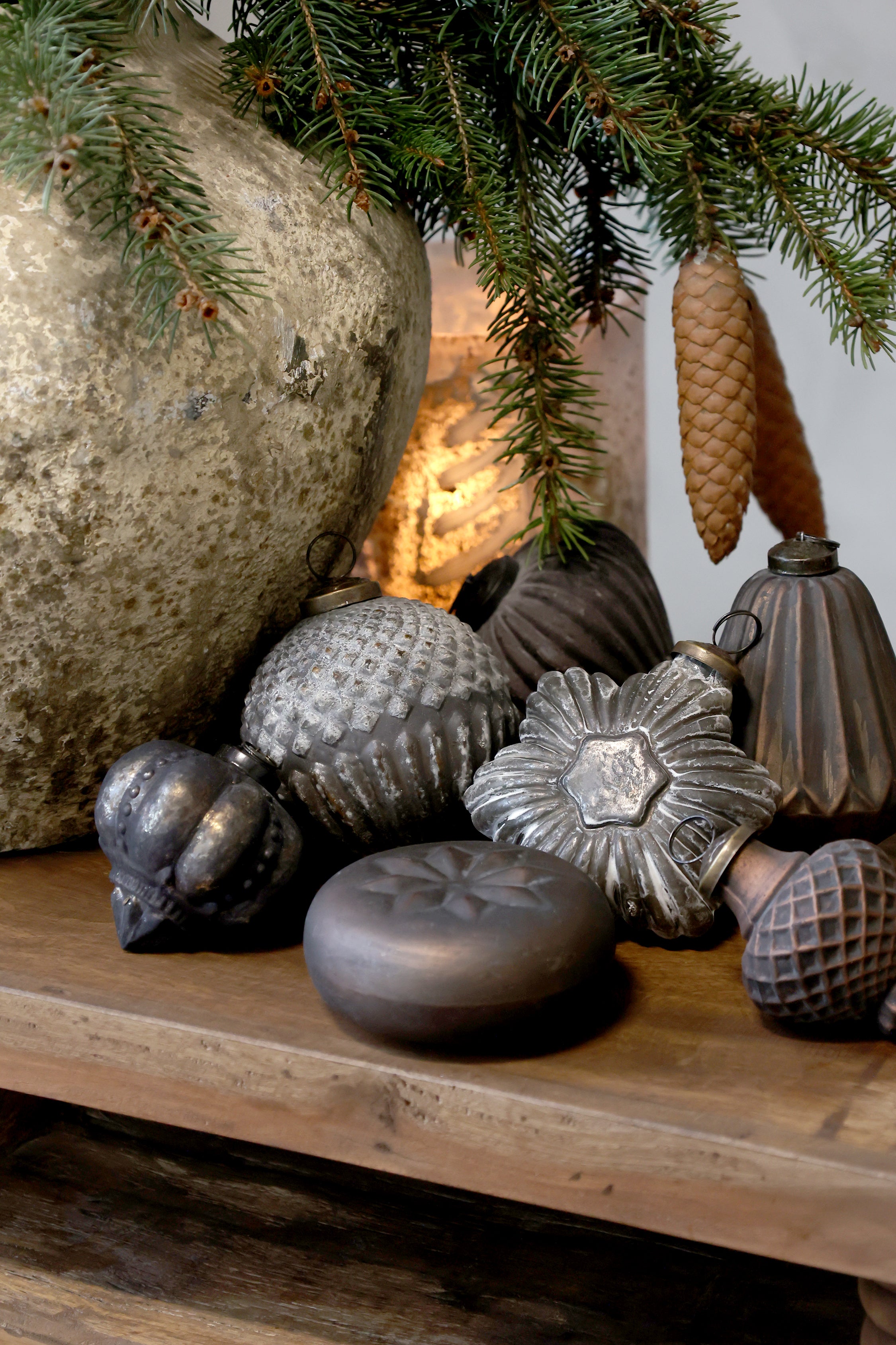 Weihnachtskugel Chick Antique