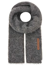 Wollschal Mix Rippe & Patch