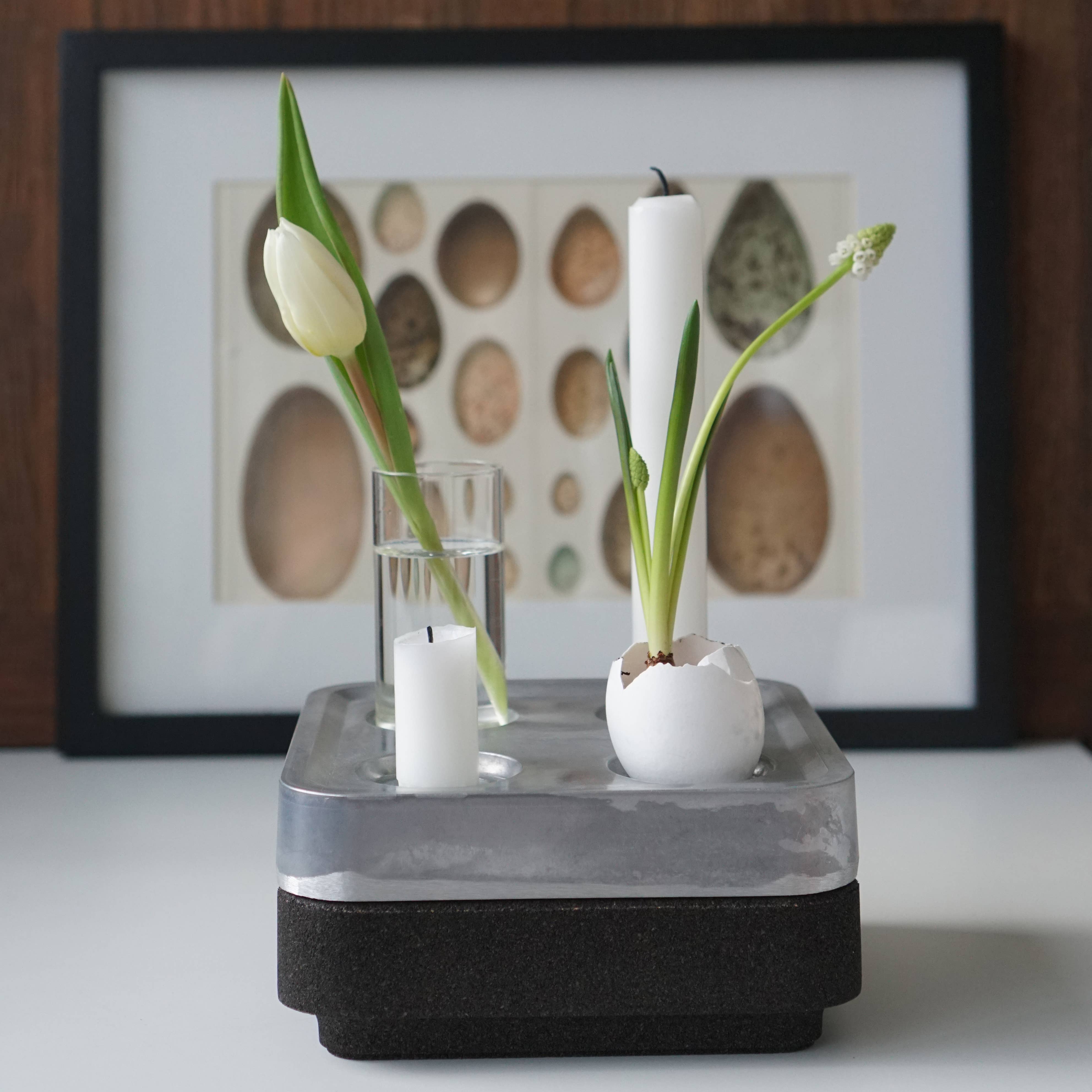 Mini-Vasen für Stumpastaken-Kerzenhalter 2er-Pack