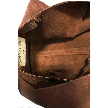 Malorie Wildleder Tasche braun