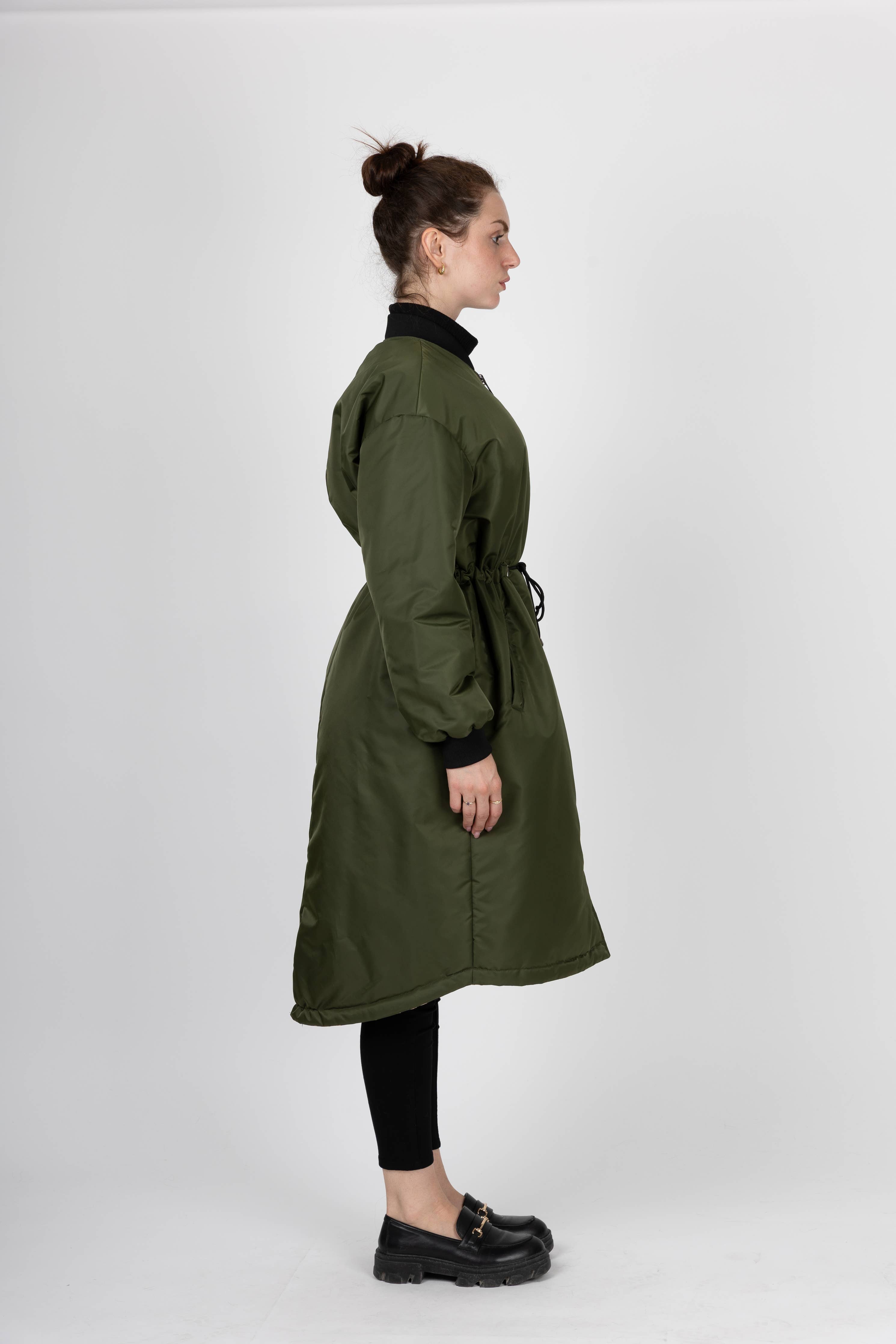 WENDBARE LEOPARDEN-BOMBERJACKE (8689)