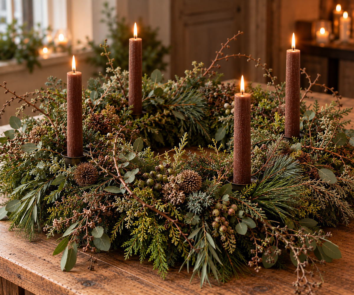 Online Adventskranzbinden