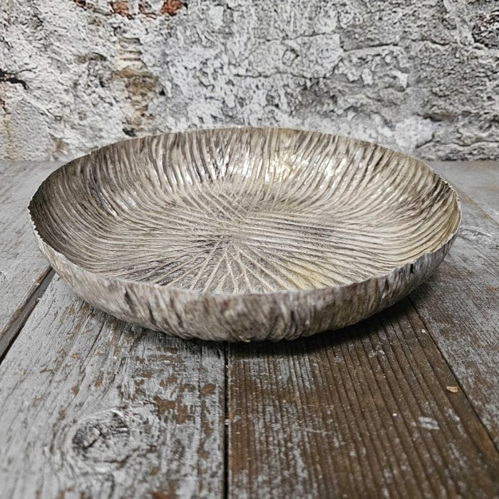 Aluminium Schale weiß 23x4cm