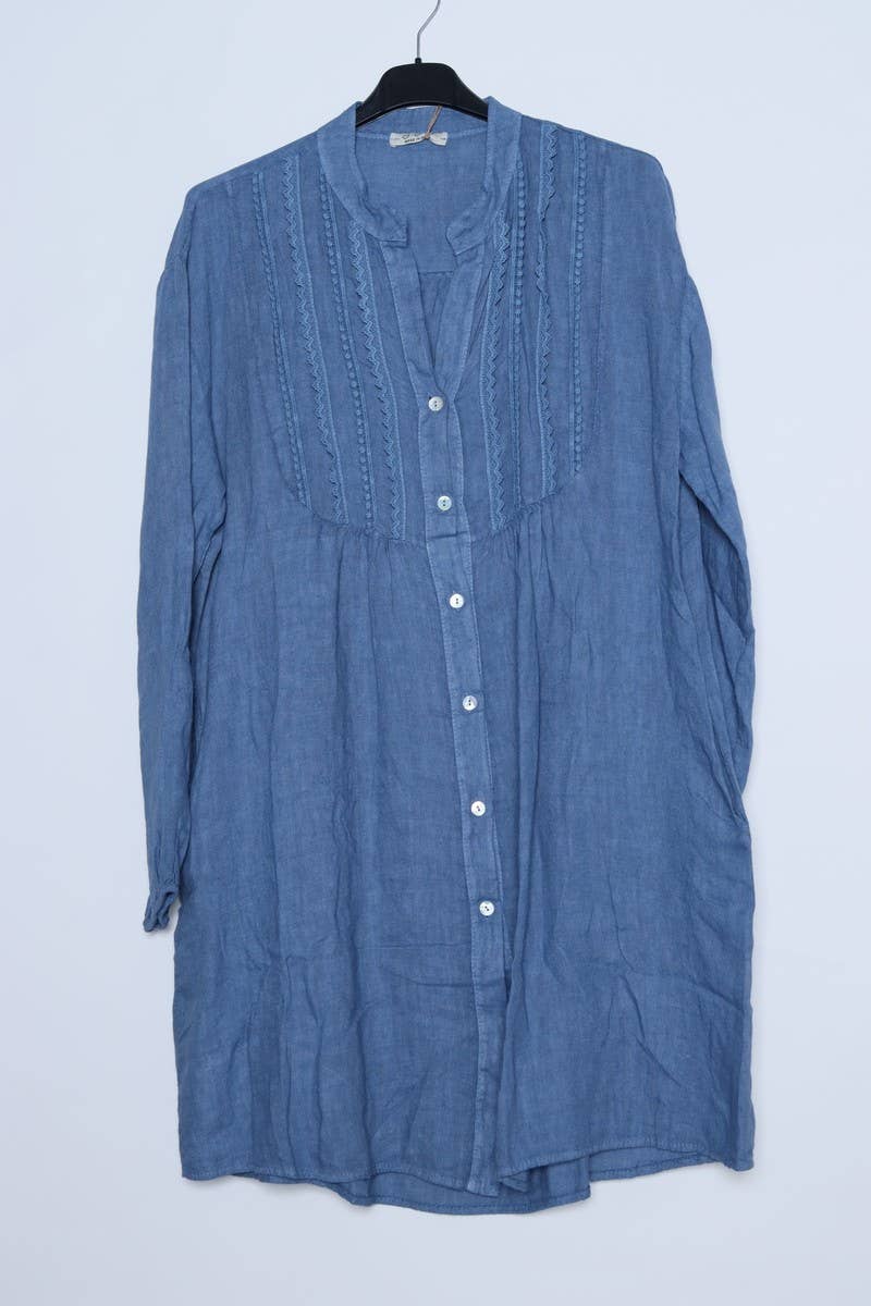 Kurzkleider aus 100 % Leinen REF. 14790