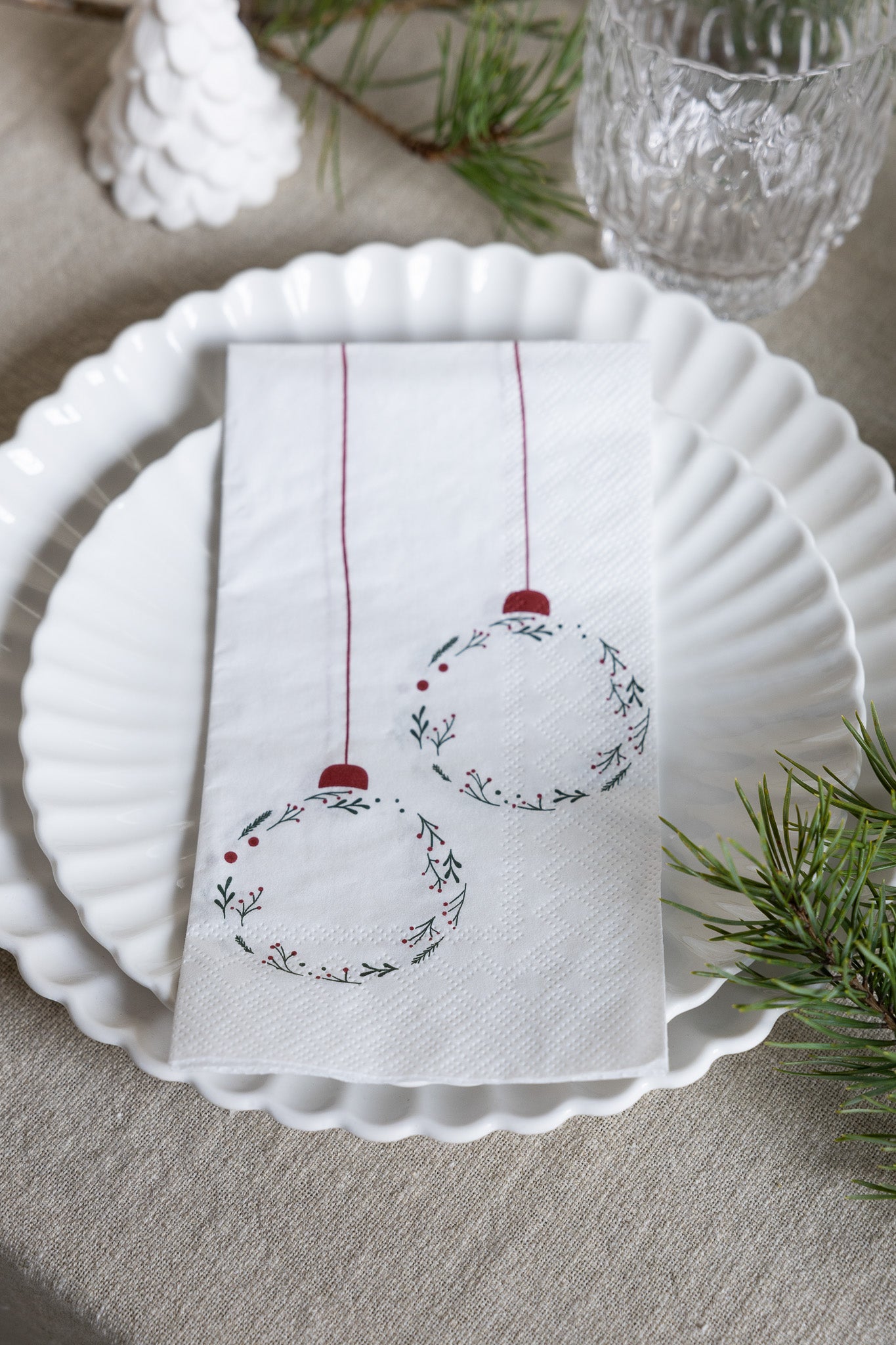 Servietten Papier Weihnachten Storefactory