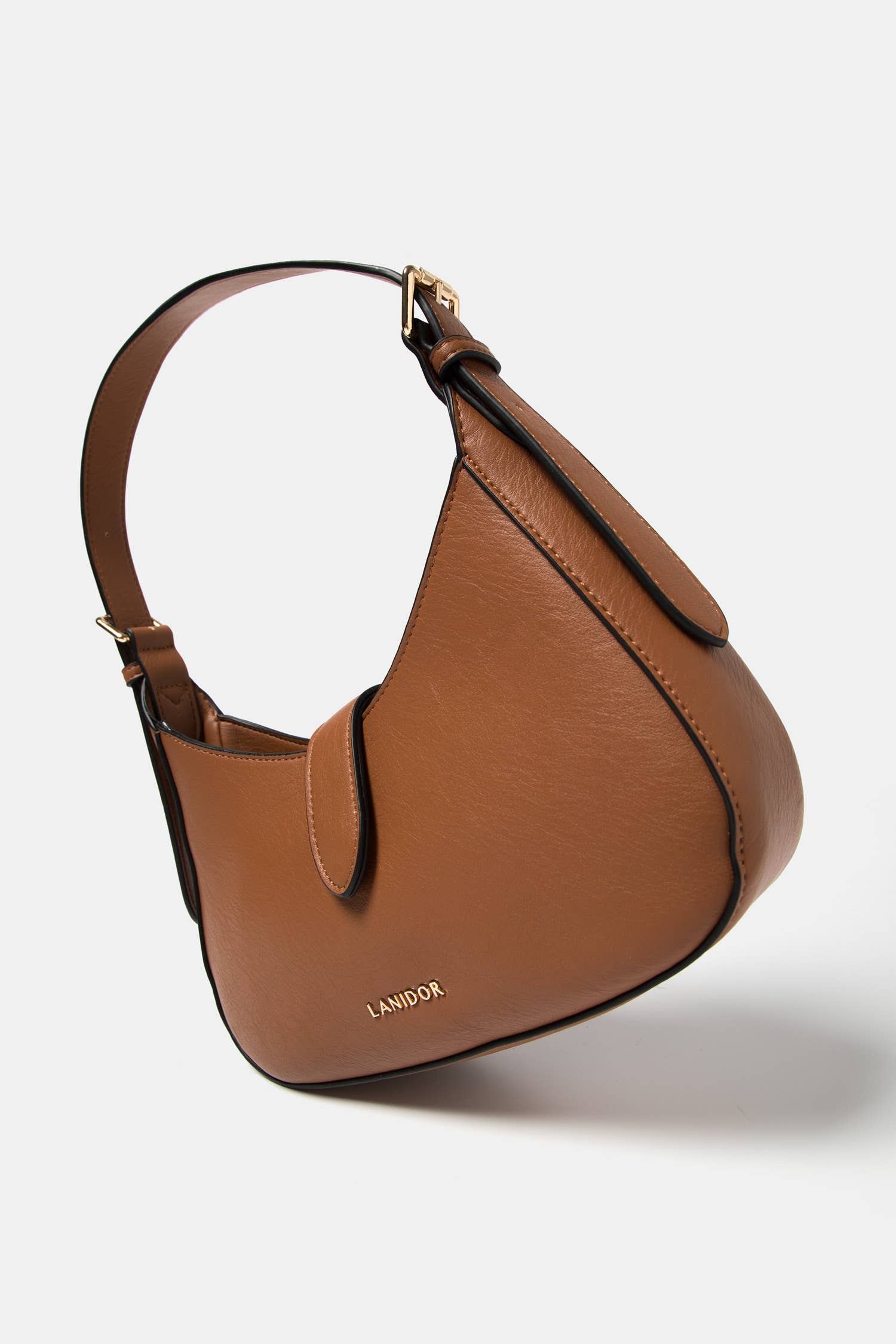 Schlichte Kunstledertasche (483851-18)