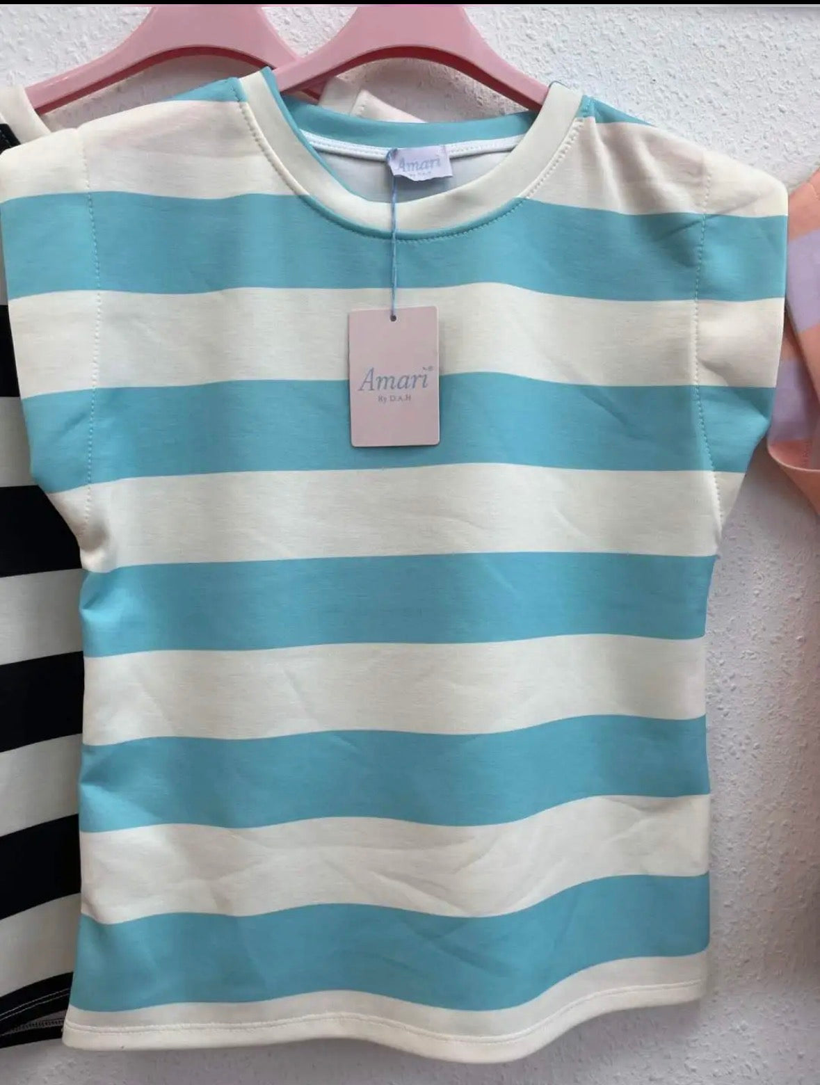 streifen kurzarm Shirt