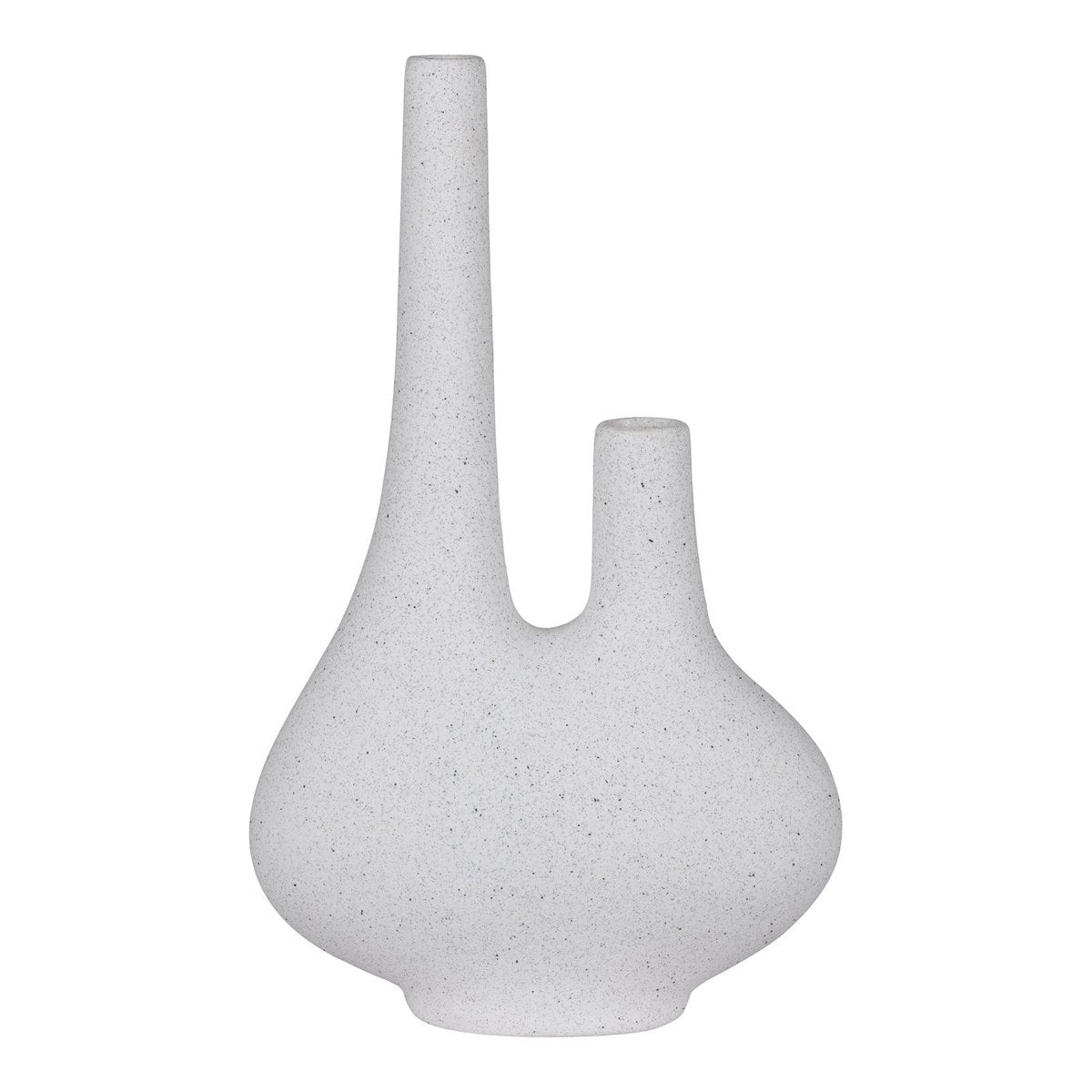 Vase - Vase aus Keramik, weiß