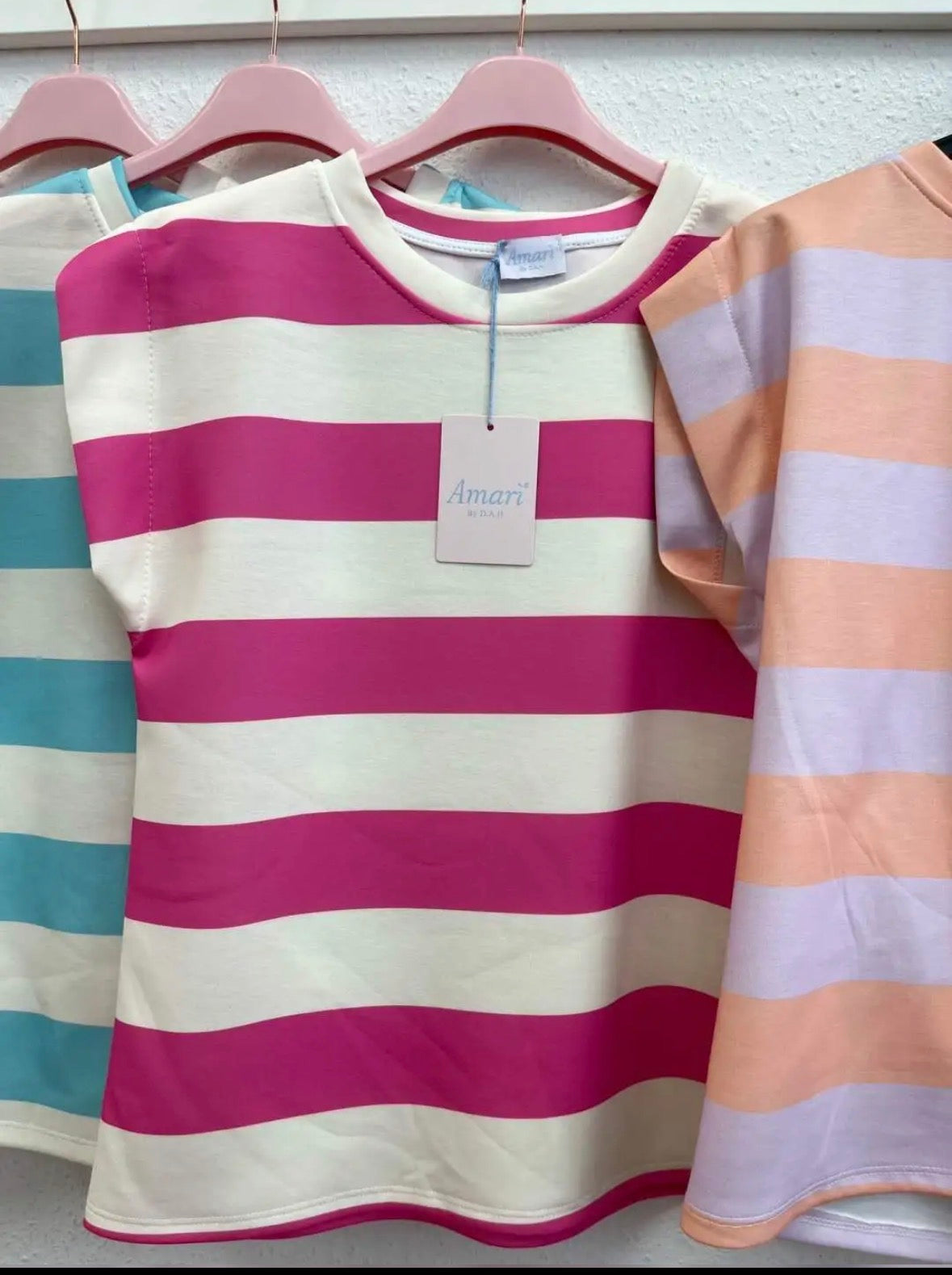 streifen kurzarm Shirt