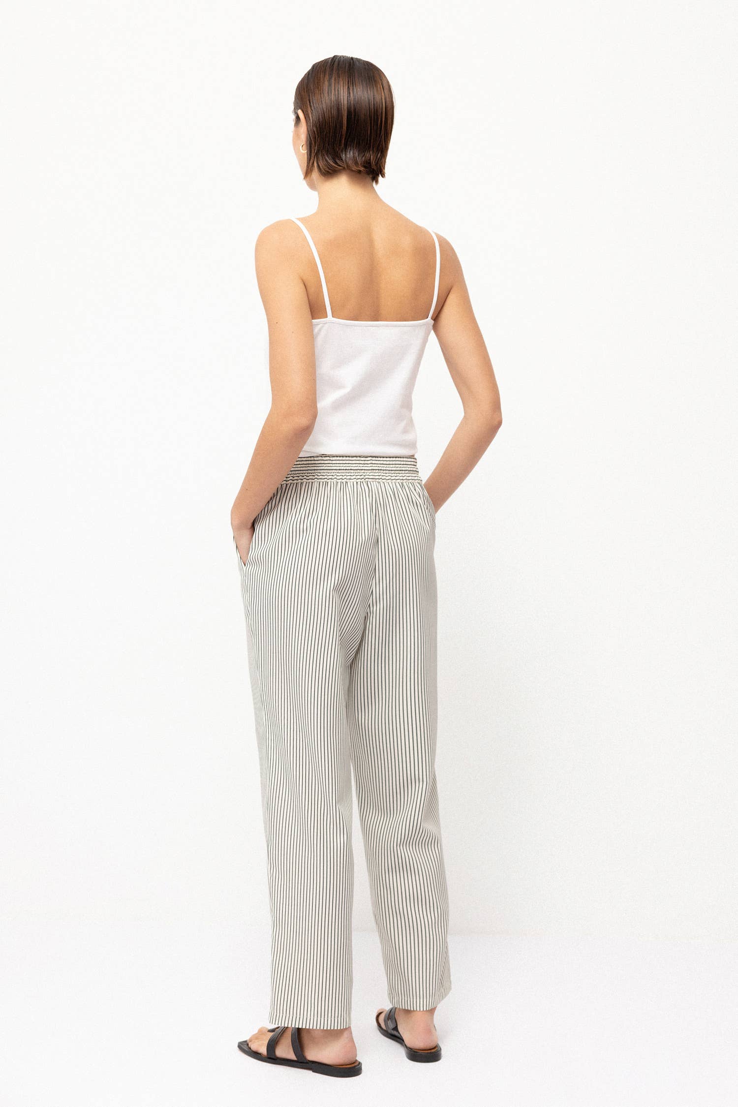 Gestreifte Hose
