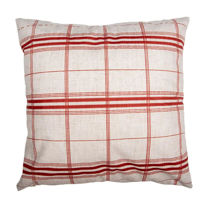 Kissenbezug 45x45 cm Beiges Hirschkissen aus Polyester / ohne Inlay