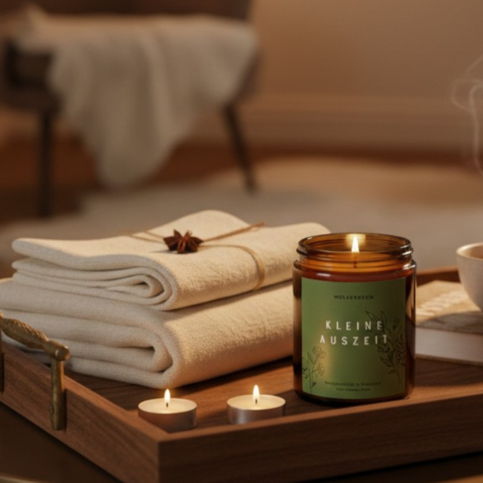 Kleine Auszeit | Spa | Duftkerze, Sojawachs