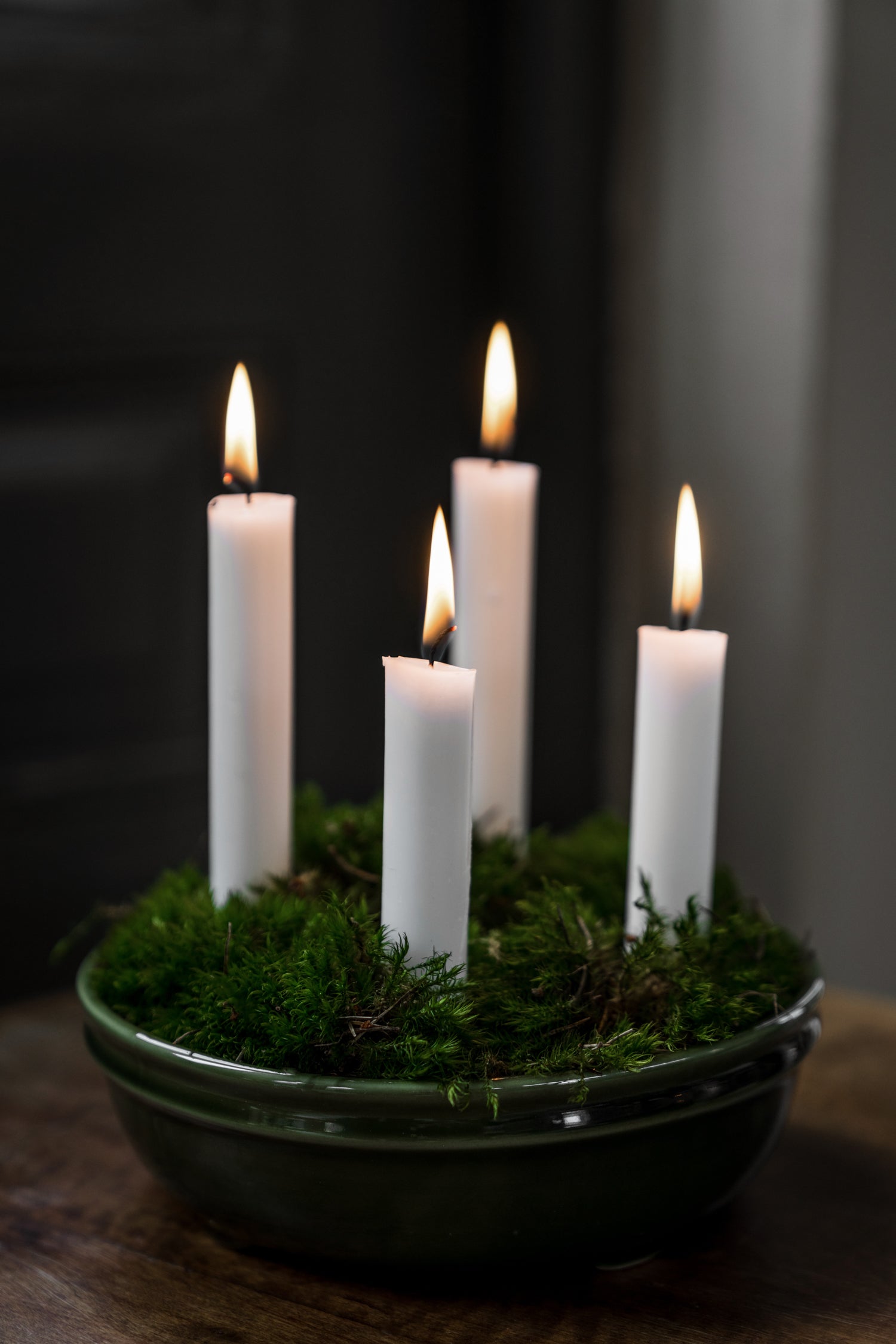 Adventskerzenhalter ERNST mit abgesetztem Rand