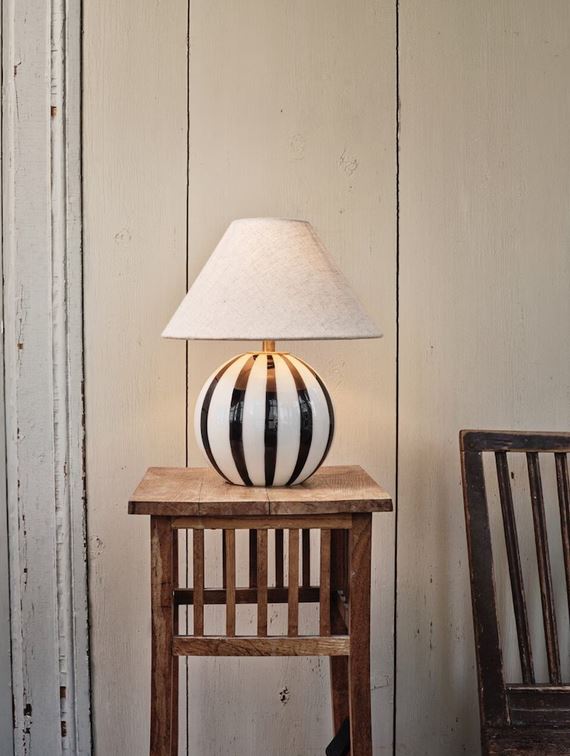 Tischlampe Alba Opal