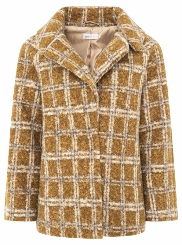 Mantel oversize Karos Zwillingsherz
