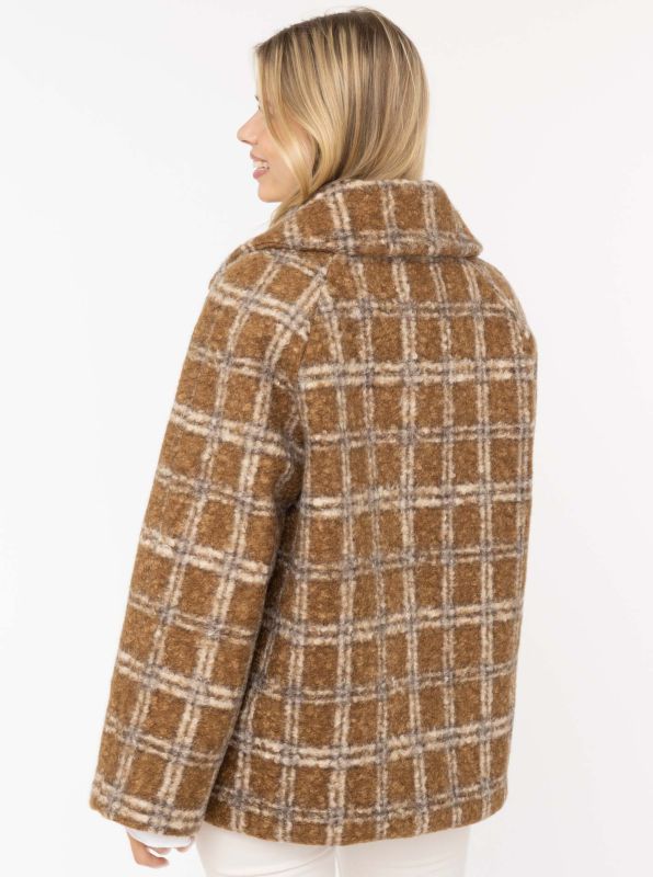 Mantel oversize Karos Zwillingsherz