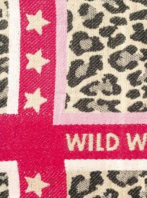 Schal Viereck wollmix Wild Star Berry