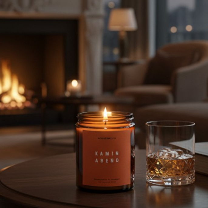 Kaminabend | Duftkerze, Sojawachs