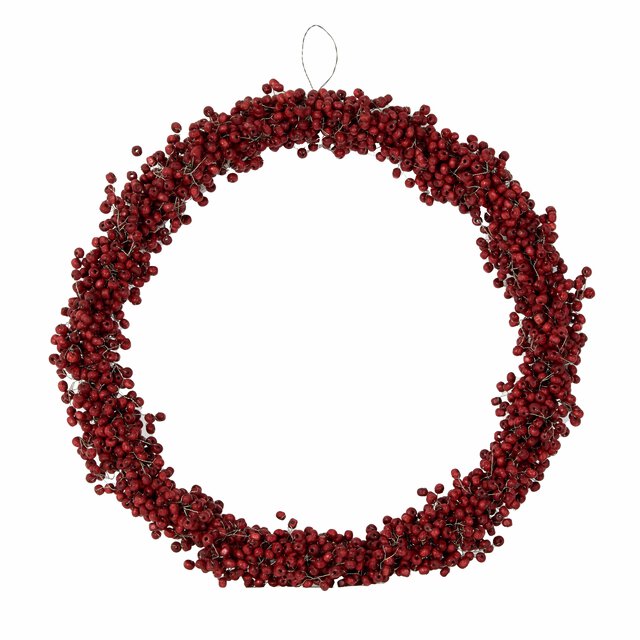 Beerenkranz rot D33 rot metall