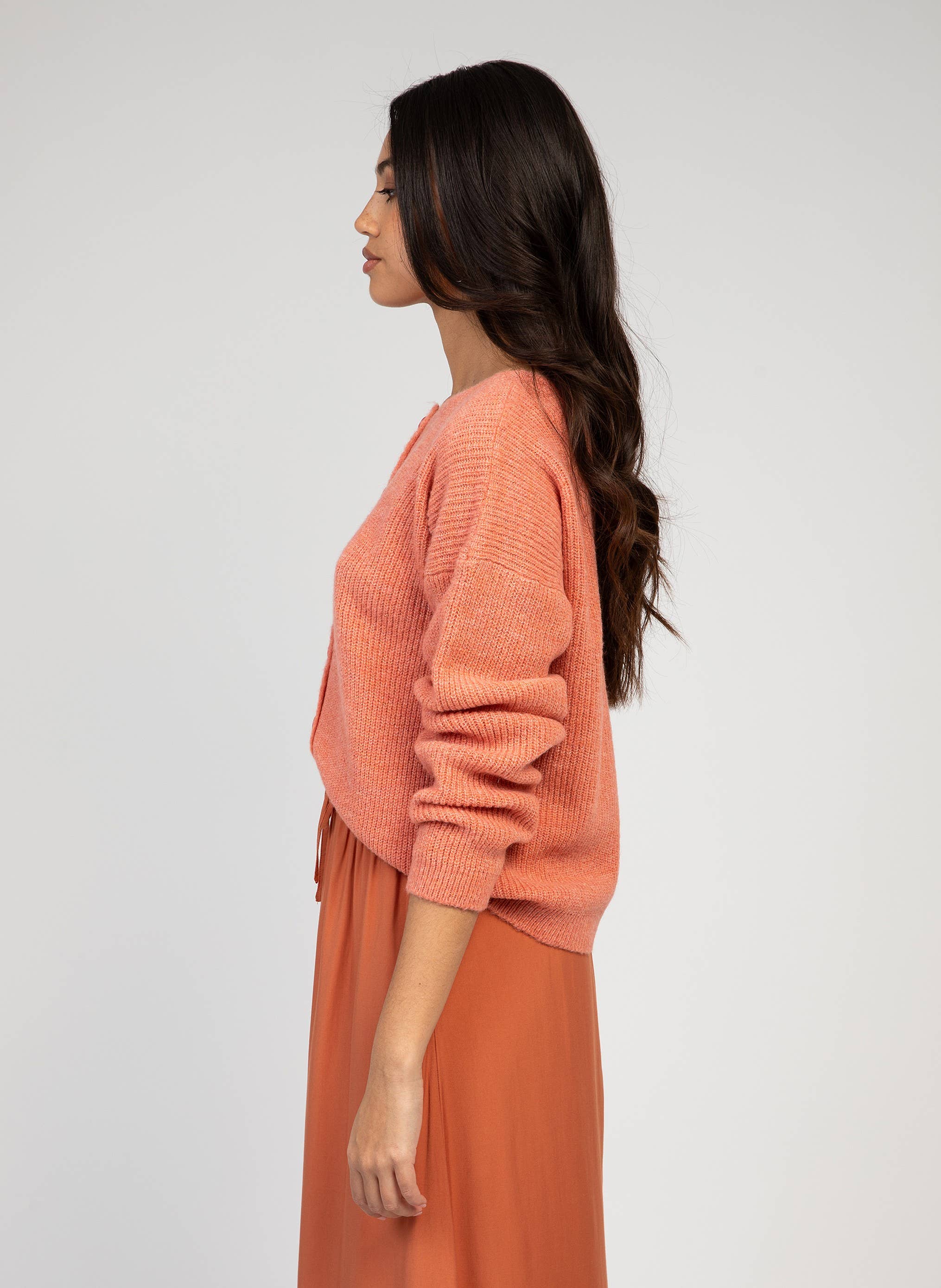 Cardigan LARAMIM rosa - Strickjacke