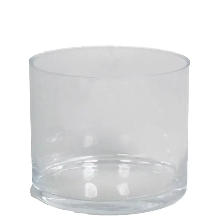 Glas Zylinder Schale D18cm, H15cm,