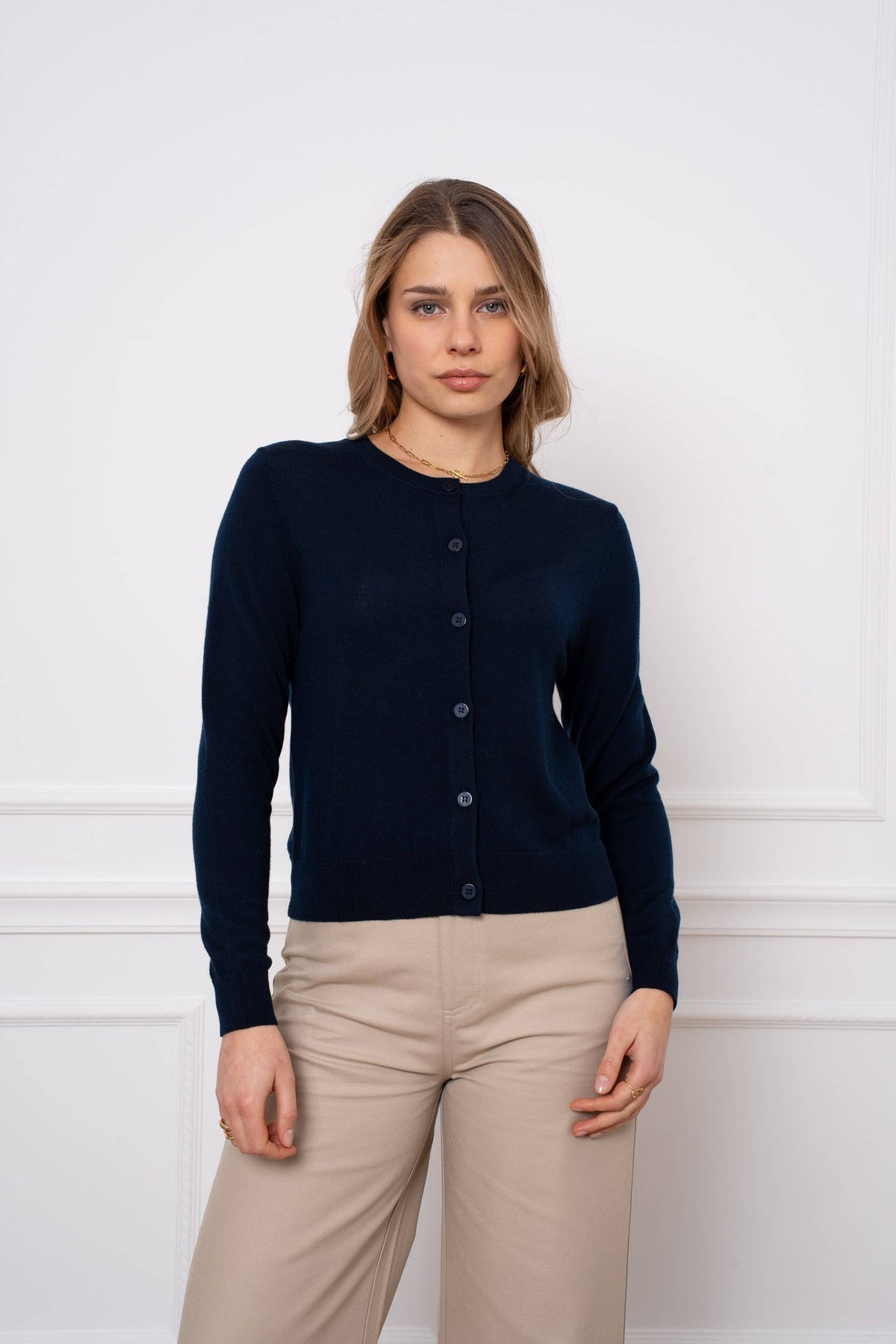 Twinset 100% Merinowolle Gilet & ärmelloser Pullover