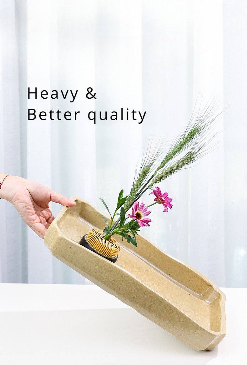 Gohobi Ikebana Kenzan Edelstahl Blumenständer Blumenhalter