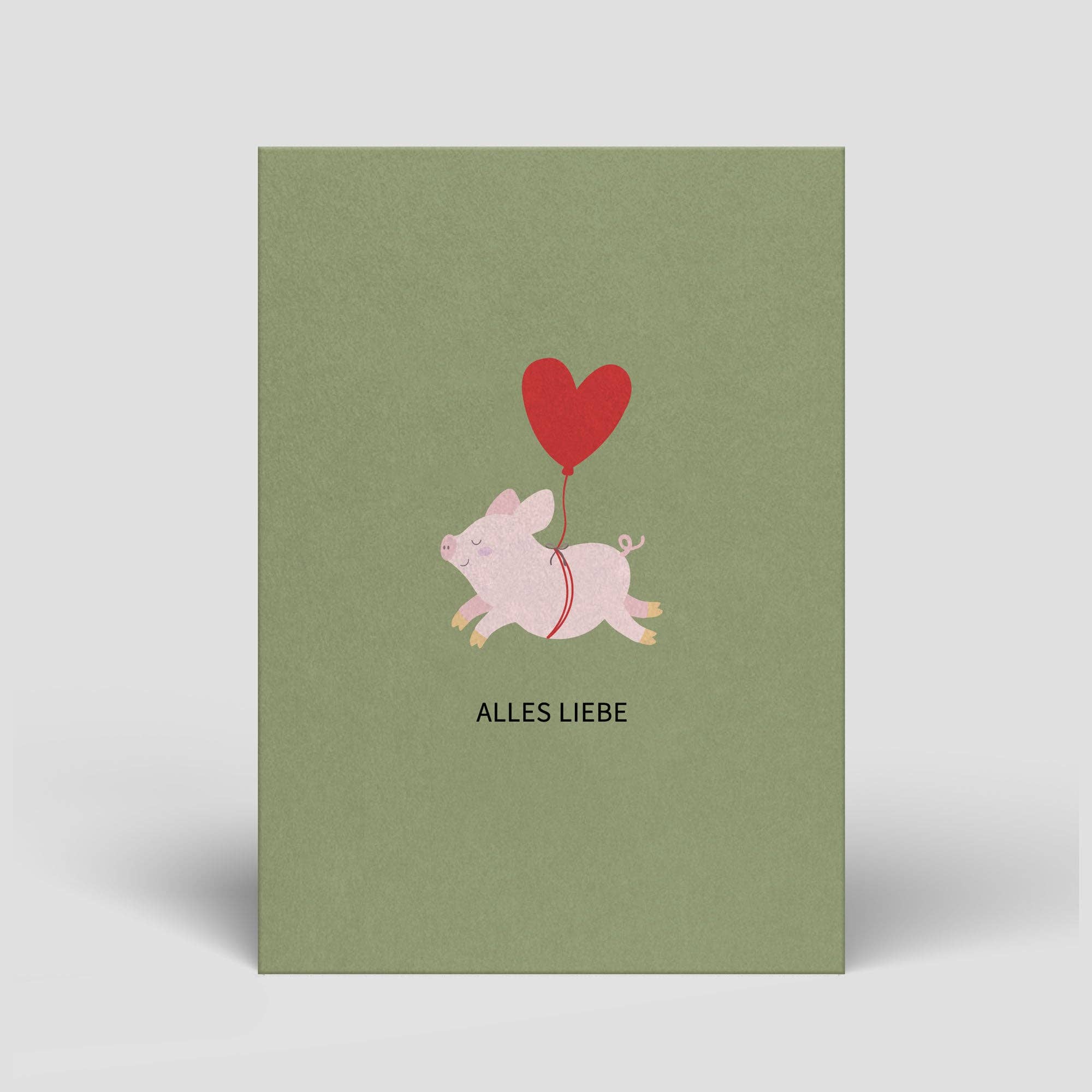 Postkarte - Geburtstag - Schwein - Nr. 316