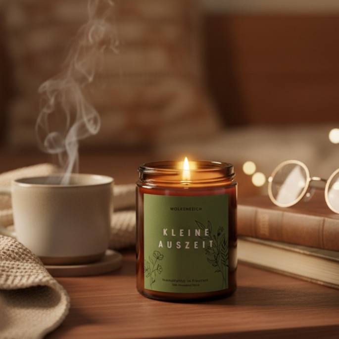 Kleine Auszeit | Spa | Duftkerze, Sojawachs