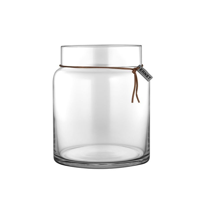 Glas Vase Windlicht ERNST