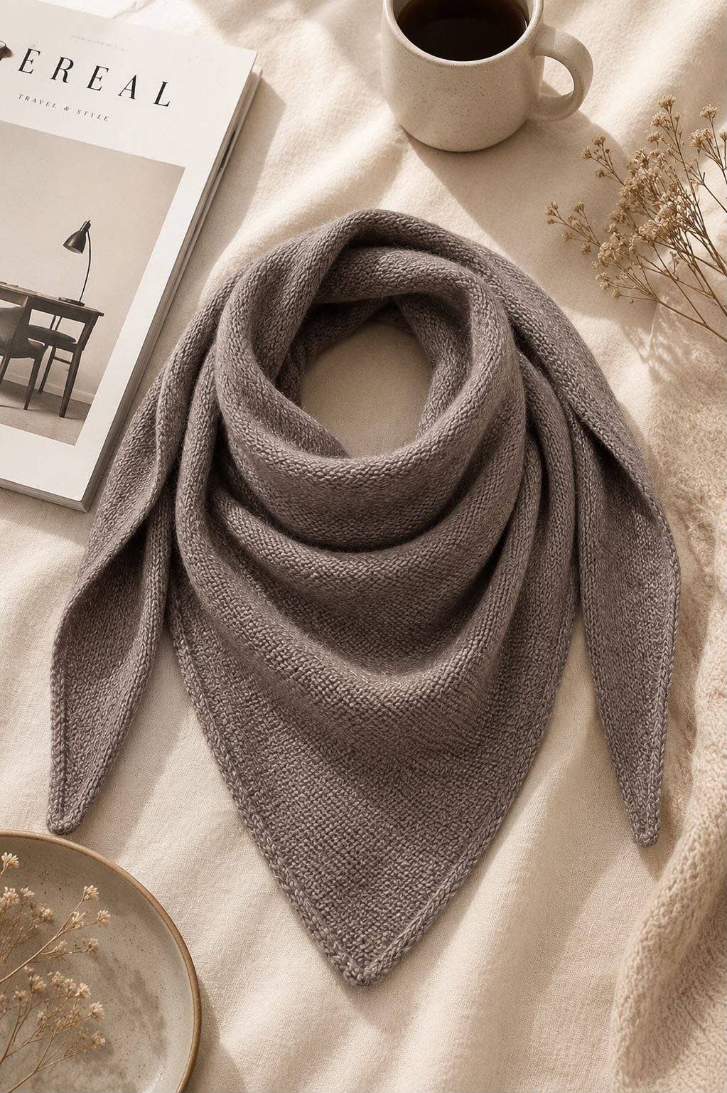 Strickschal Kragen Herbst