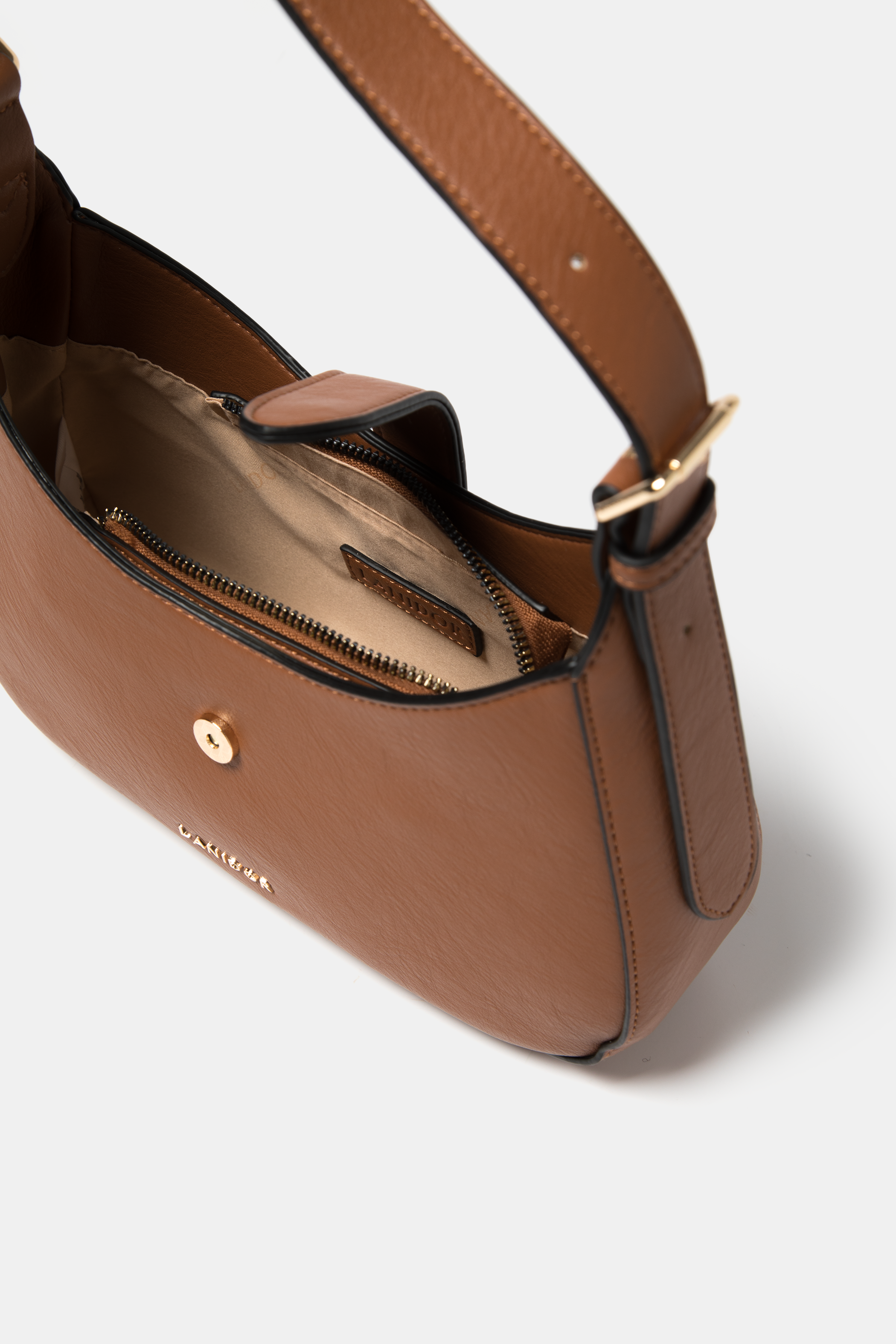 Schlichte Kunstledertasche (483851-18)