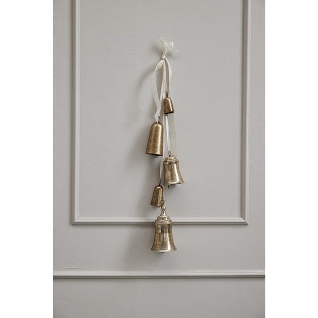 Missia, Glocke wunderschönes Ornament, 9,5 x 9,5 x 18 cm, L. Gold