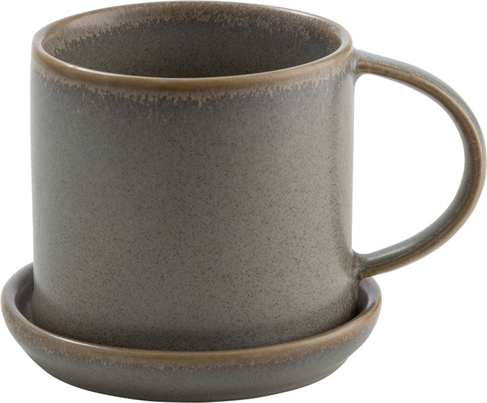 Tasse mit Untersetzer ERNST
