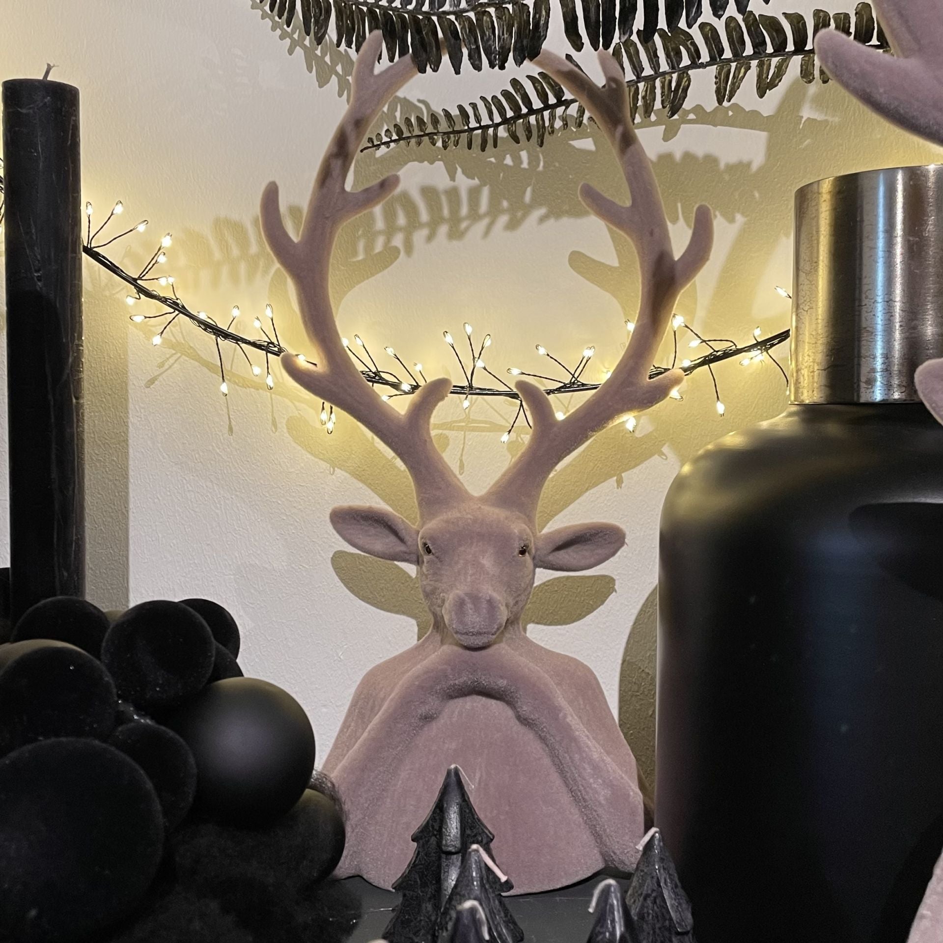 Kst. Hirschkopf "Tasko" H45cm,