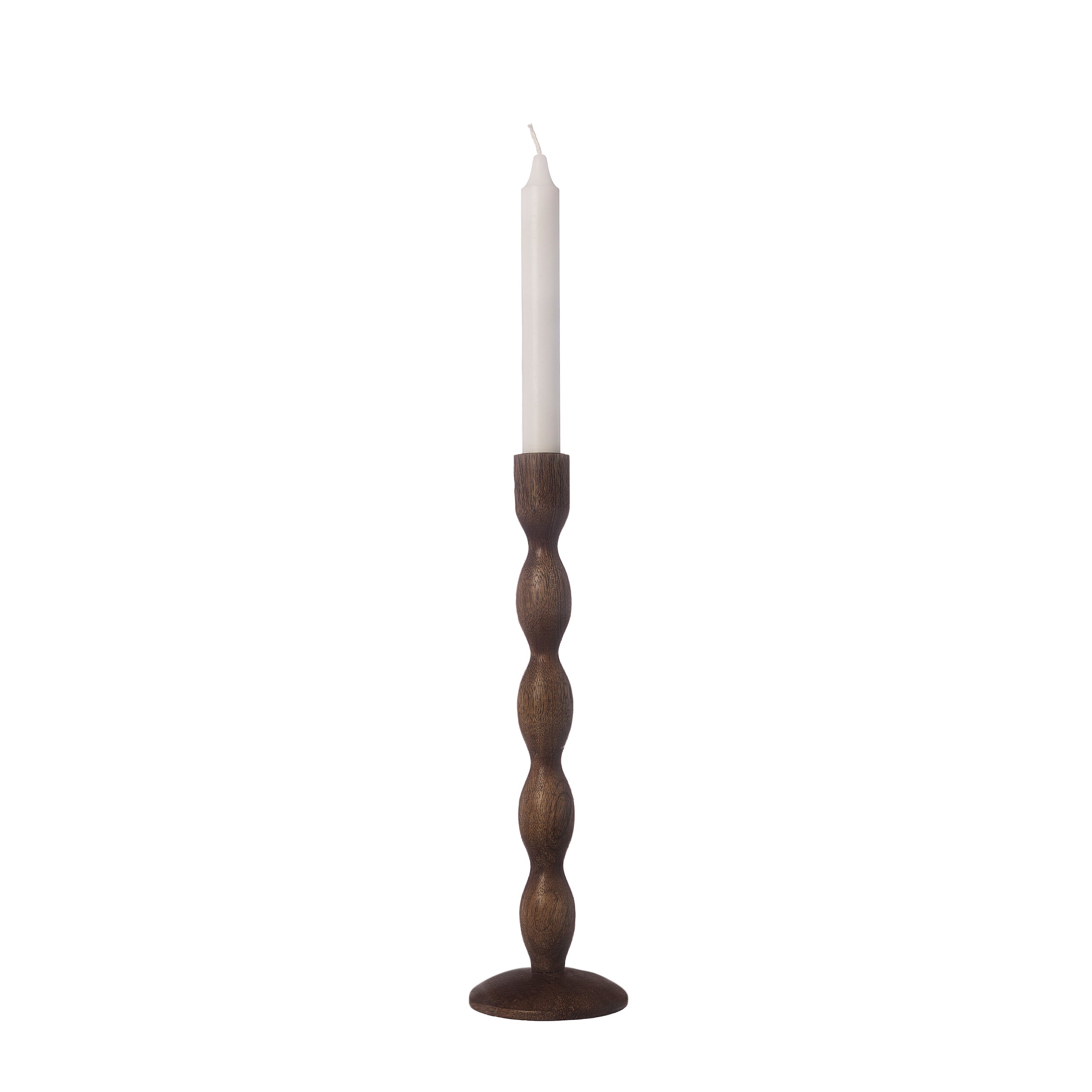 Kerzenständer Holz dunkelbraun ERNST