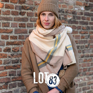 Schal Juul Beige