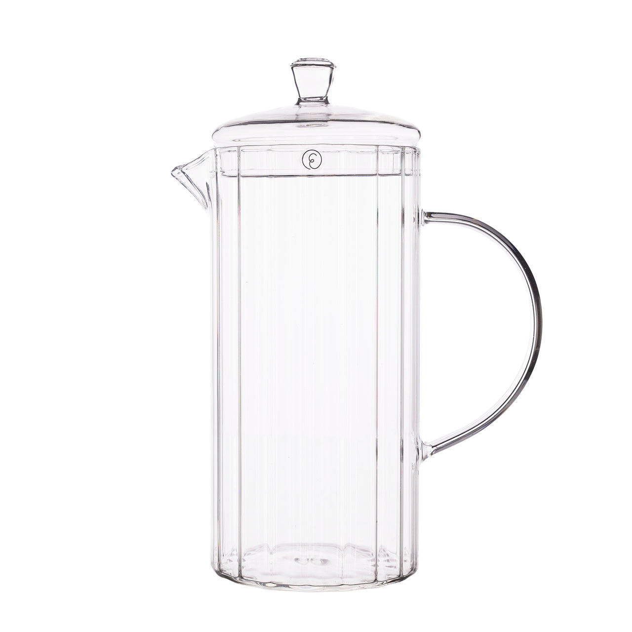 Glaskanne D10 H27,5 gerillt ERNST